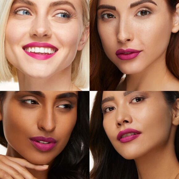 GXVE by Gwen Stefani Matte Lipstick in 80's Me (Vibrant Plum) - Picture 5 of 12